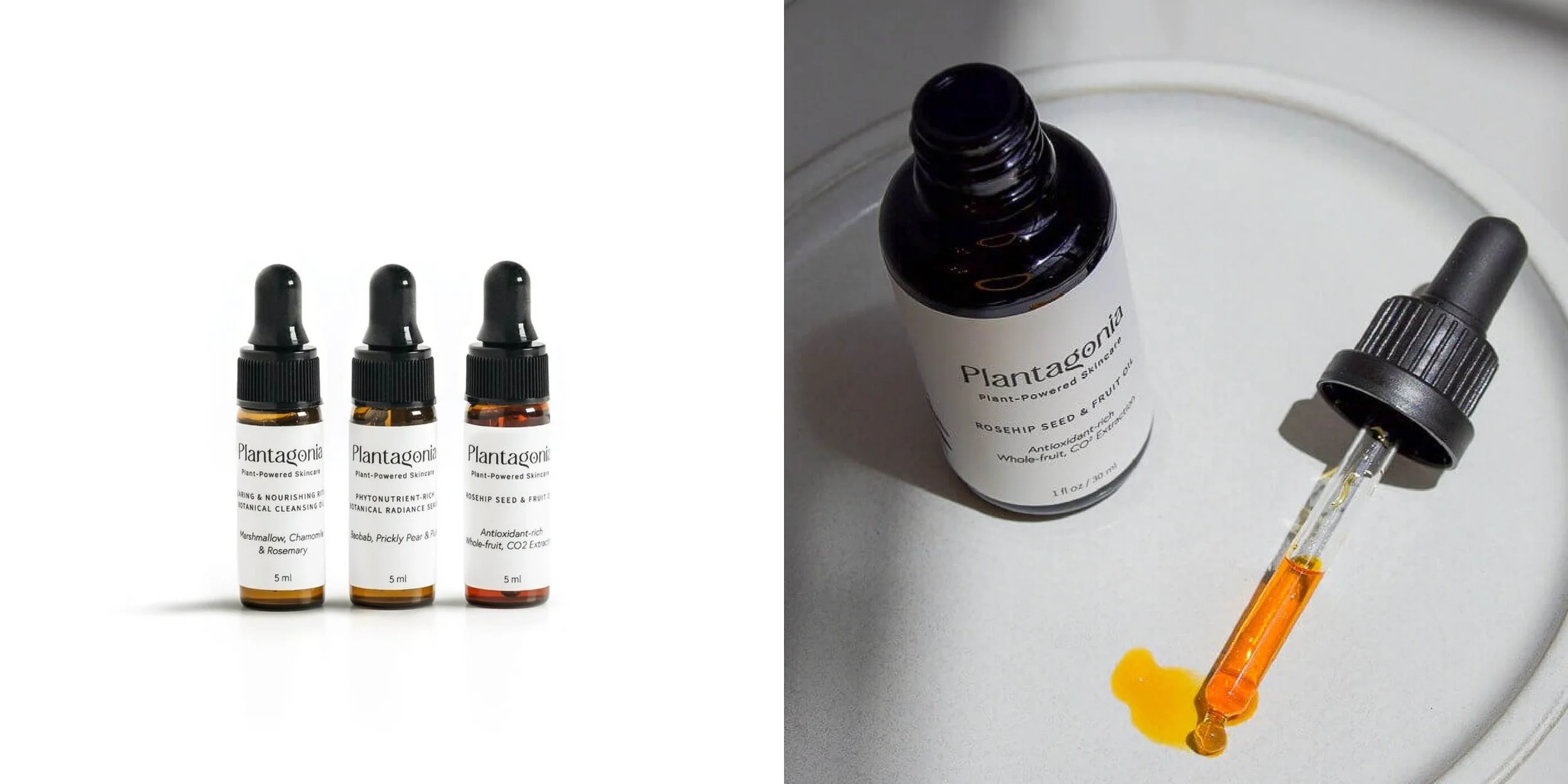 Product packaging showcasing minimalist label design