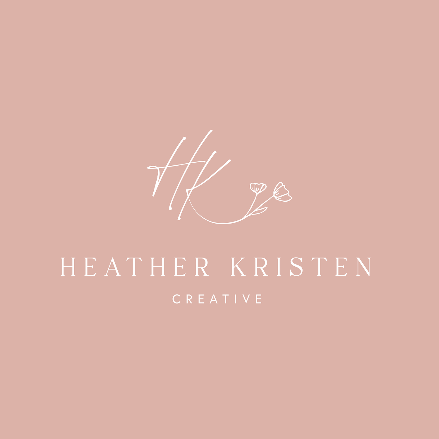 Floral and Feminine Brand Identity and Website Design for Heather ...