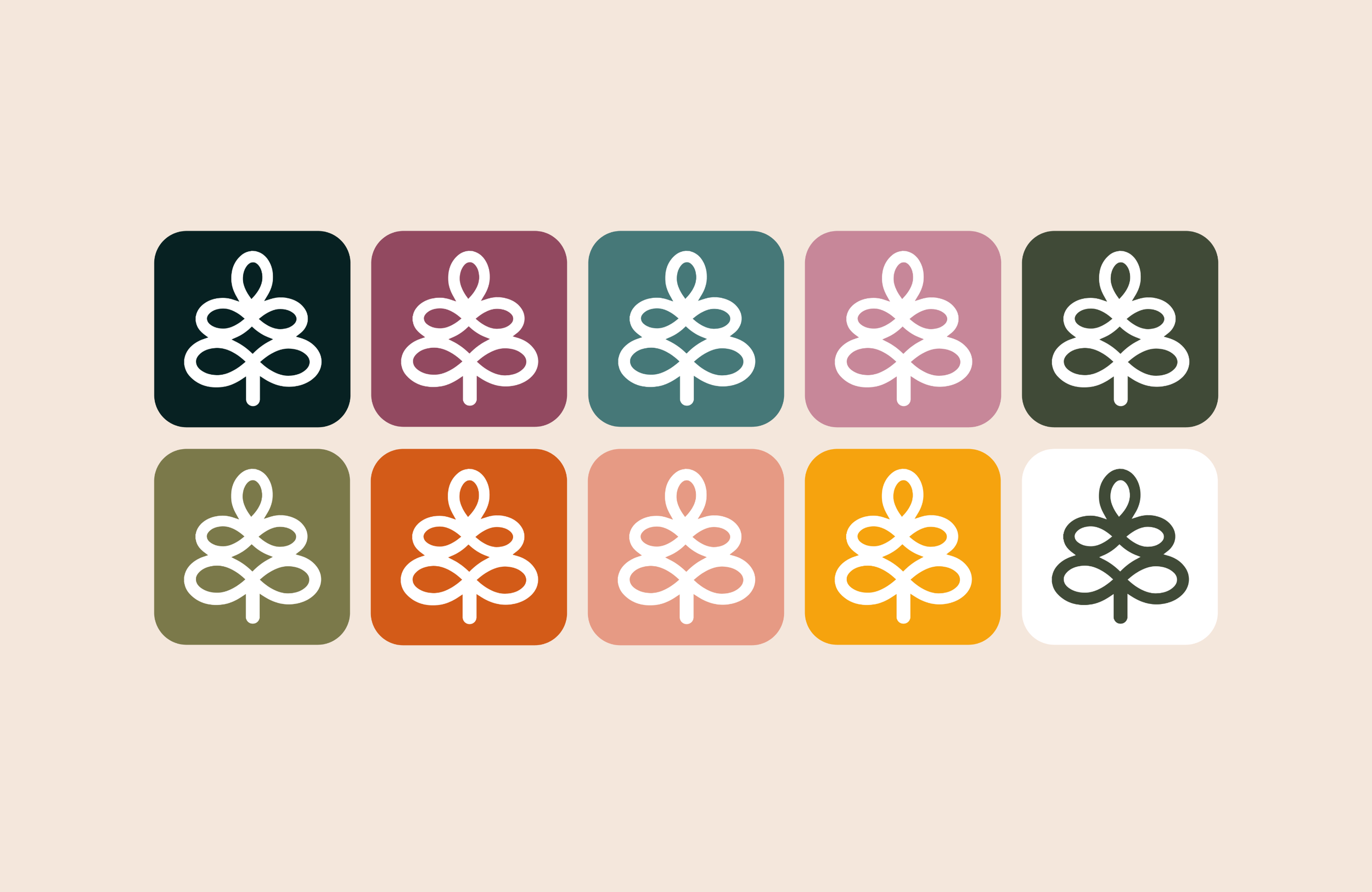 Personal Growth icon design for the Nova Course brand identity.