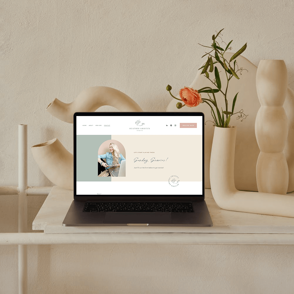 Heather Kristen Creative Website Design