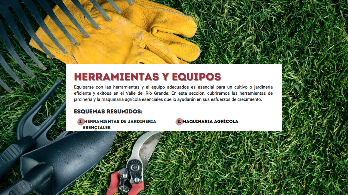 Herramientas y equipos