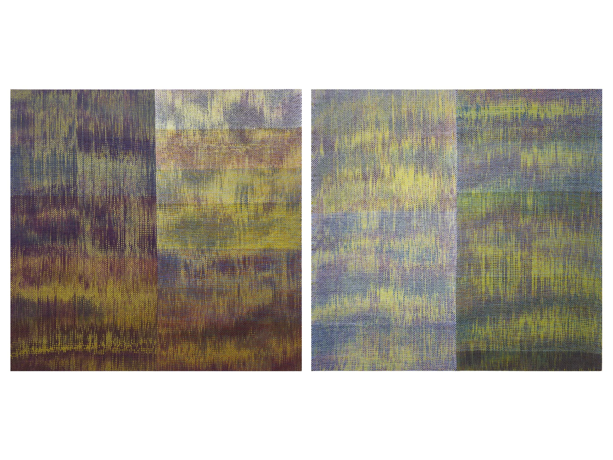 PAINTED SUNRISE (DIPTYCH)