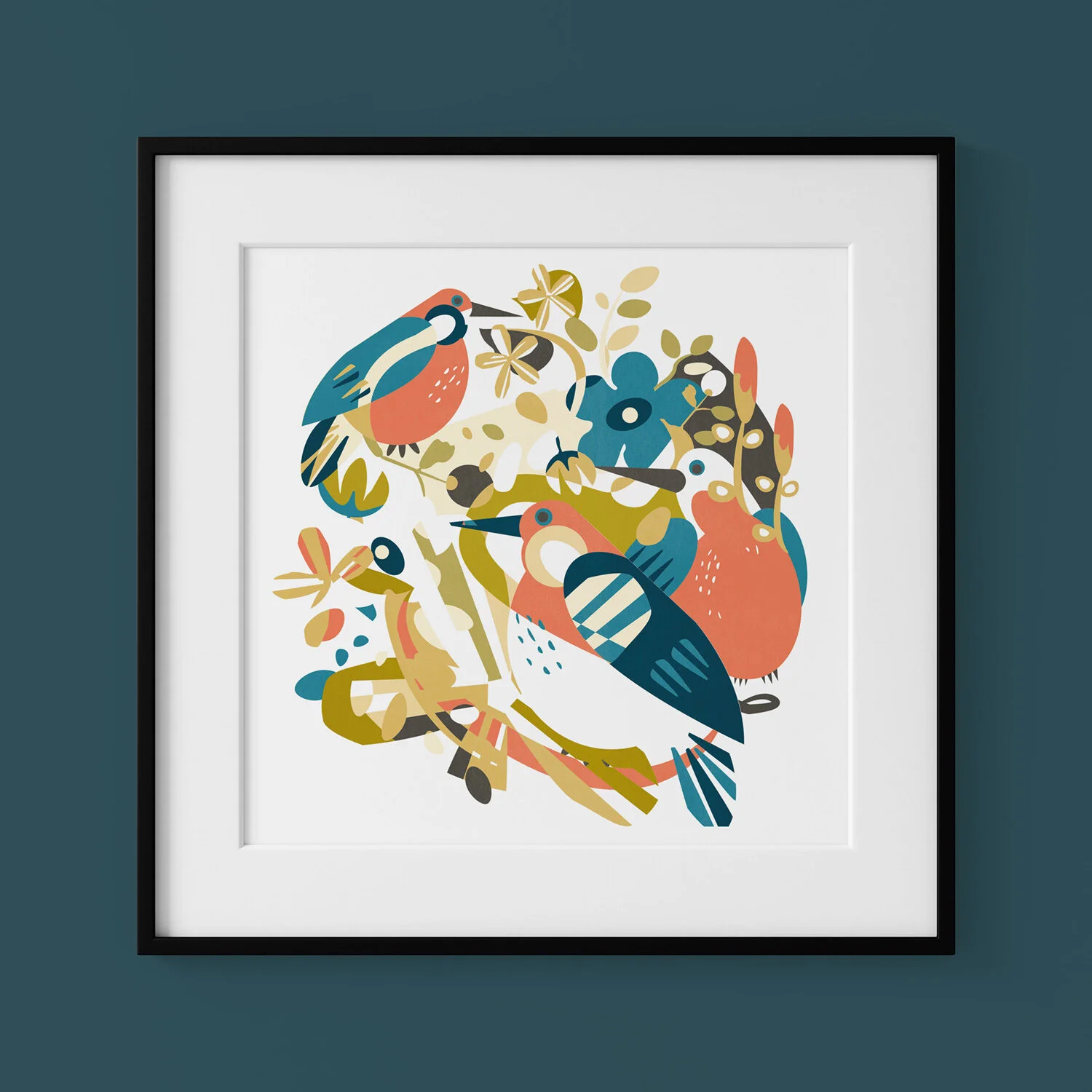Three Birds Giclée Art Print