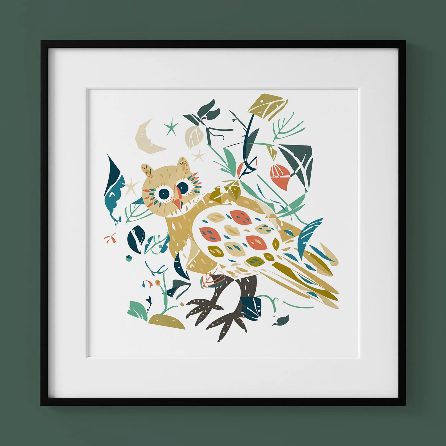 Night Owl 2 Giclée Art Print