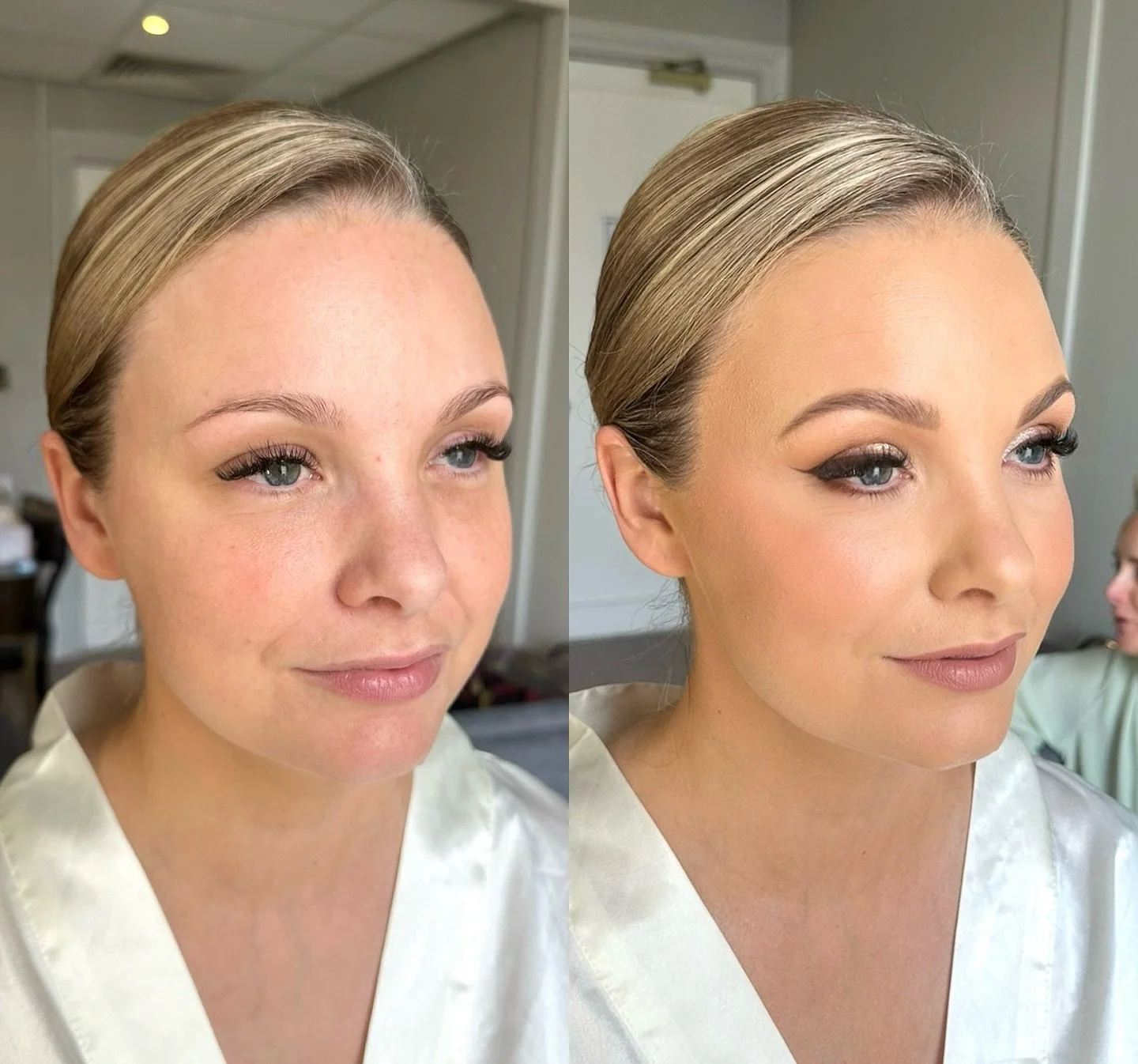 E M I L Y ★ Ohhh this is my kinda glam. Classic, timeless, beautiful. ✨ Emily looked so so stunning &amp; what a delightful bride too. She knew what she wanted, but also put her trust in me and let me do it! 🤩 She also LOVED being a bride and I love