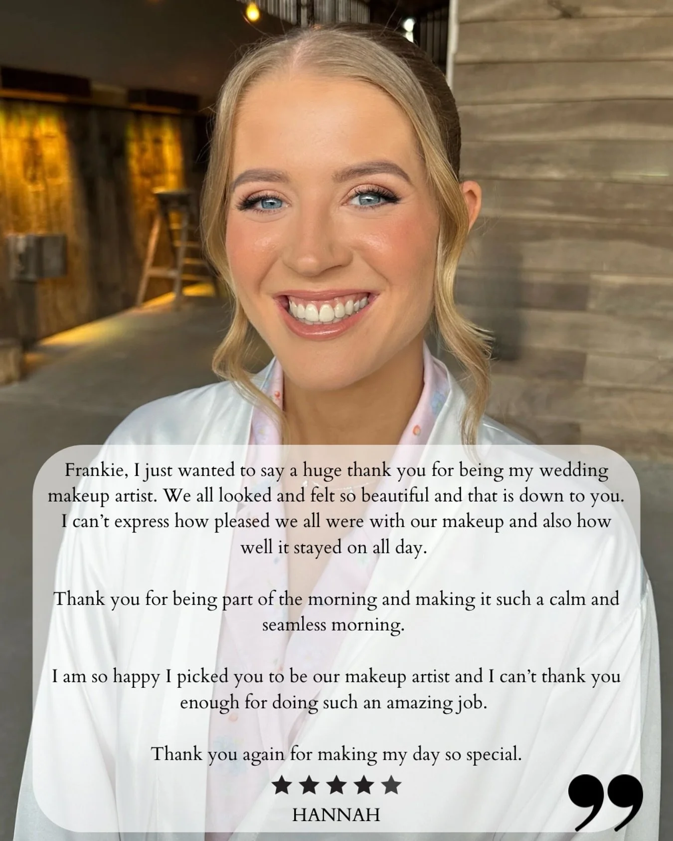 Words from Hannah 💬🤍✨🫶🏻 

We love the job. 

🖊️ To enquire:

💻 Tap the link in our bio &amp; fill out our enquiry form. 

Our diary is open until the end of 2026. And we are BUSY! 🤍Thank you so much to absolutely every single bride who books u