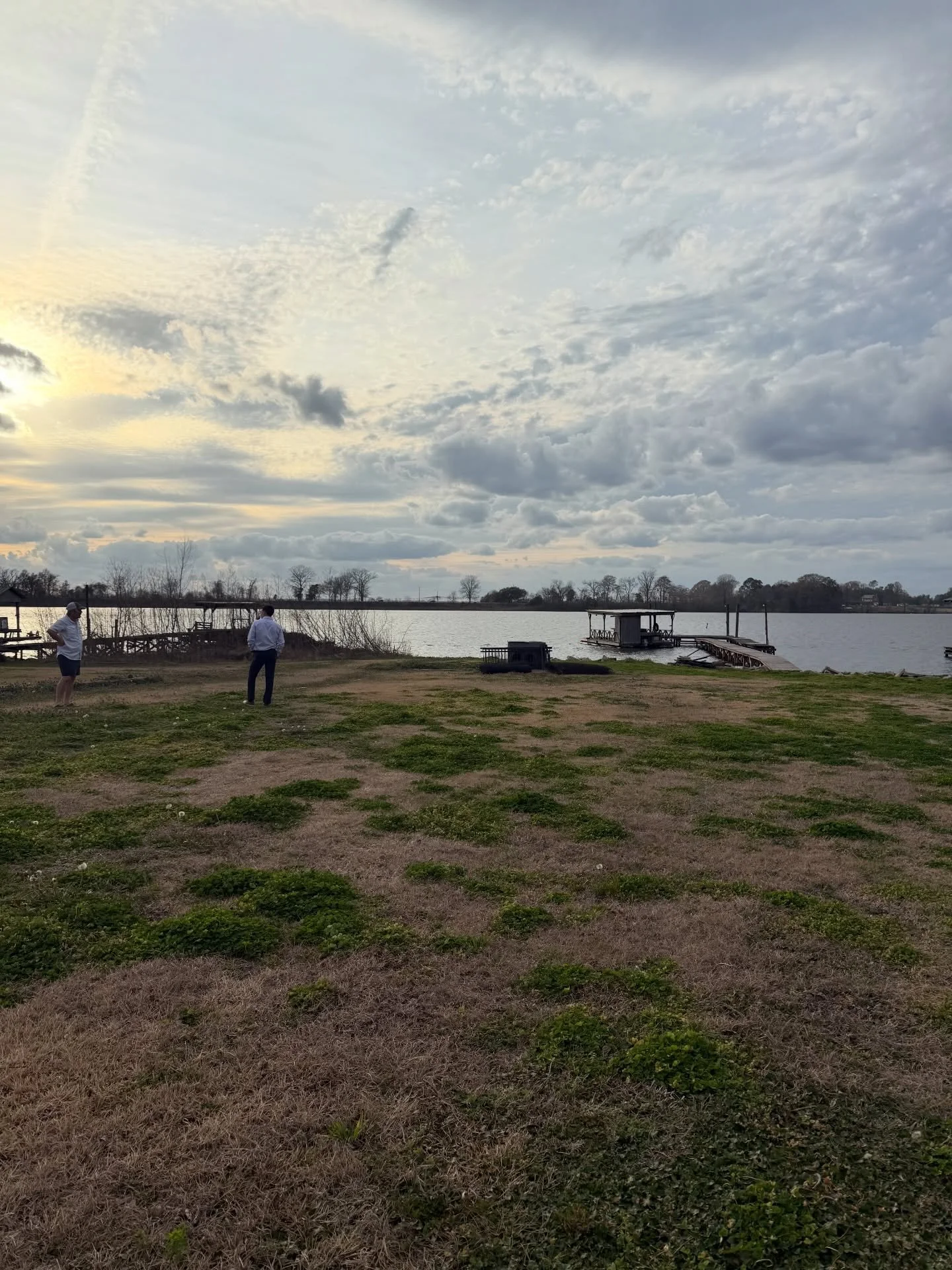 Coming up with a game plan since the parish won&rsquo;t let us move a culvert on this property on False River. Our expertise in building off the ground helped us come up with an easy and cost effective solution for the homeowner. This is the perfect 