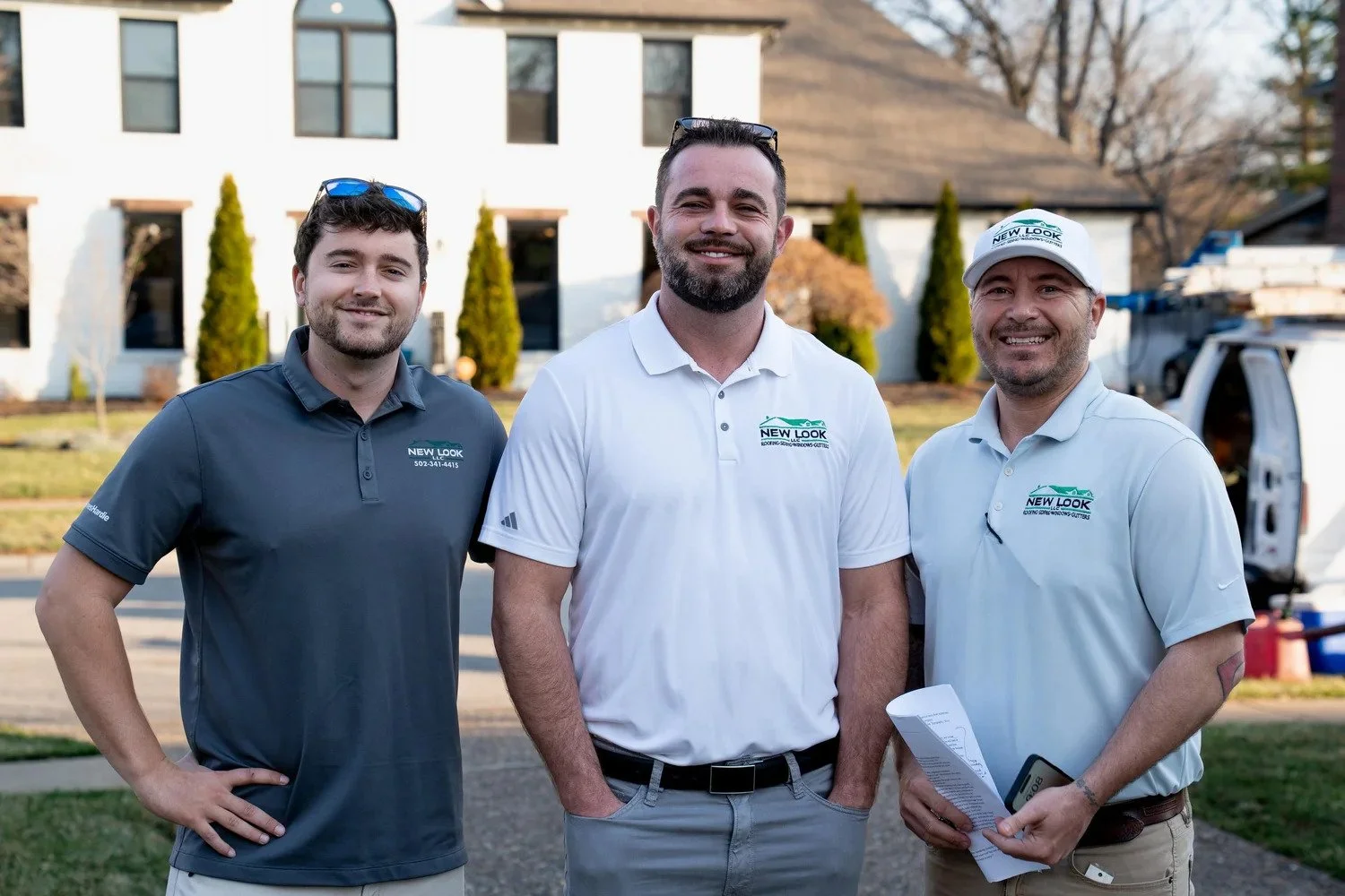 New Look Roof team photo