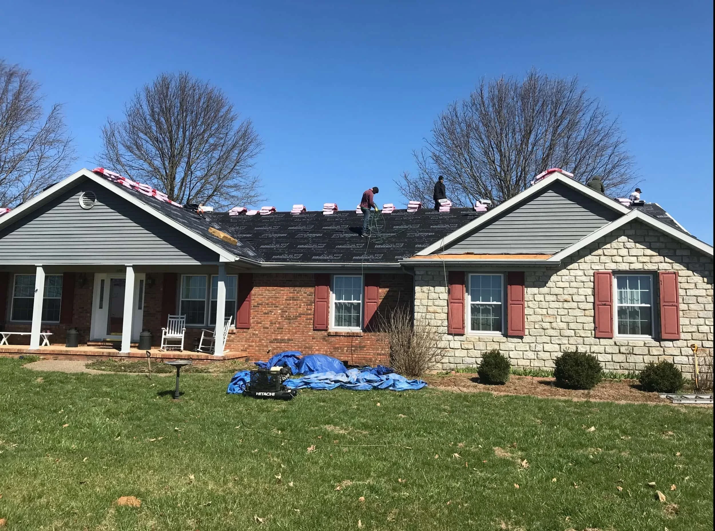one day roof replacement in louisville