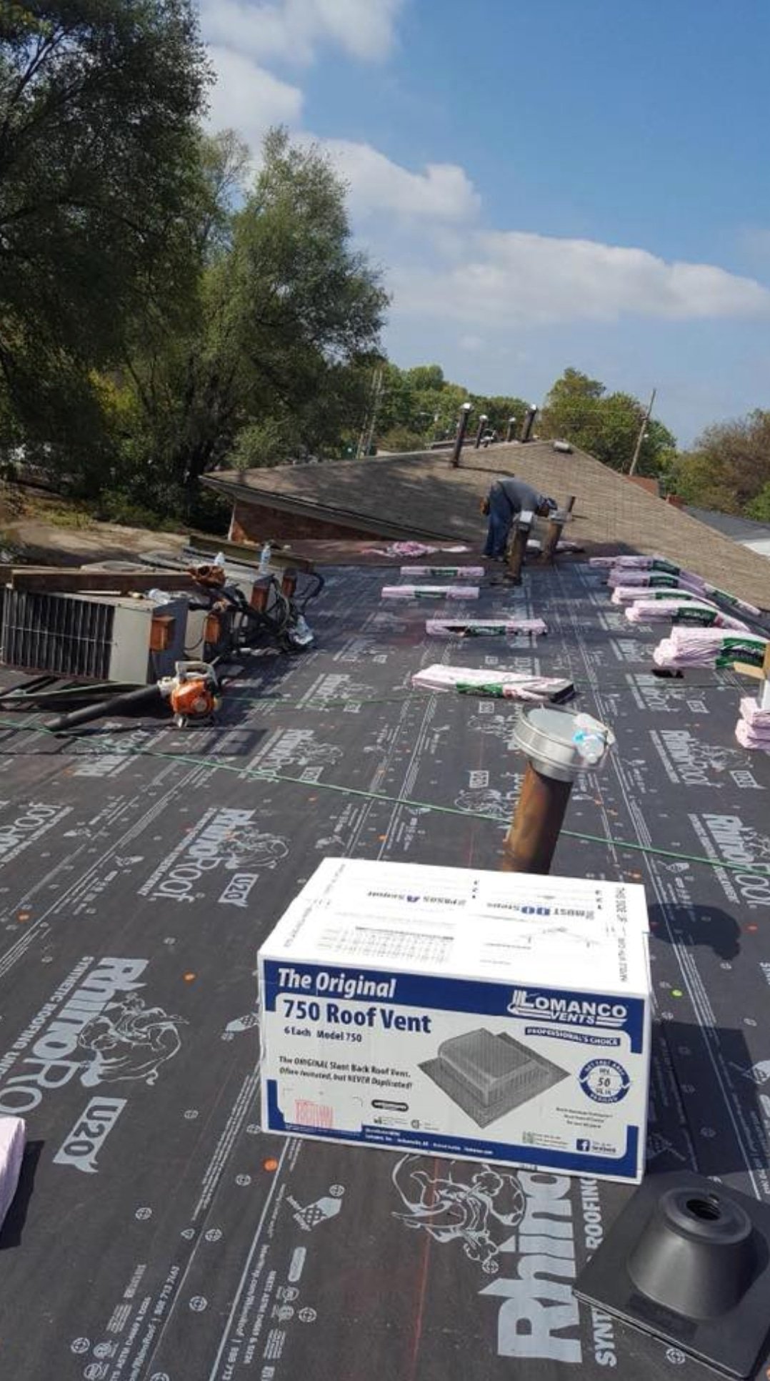 condo residential roof replacement
