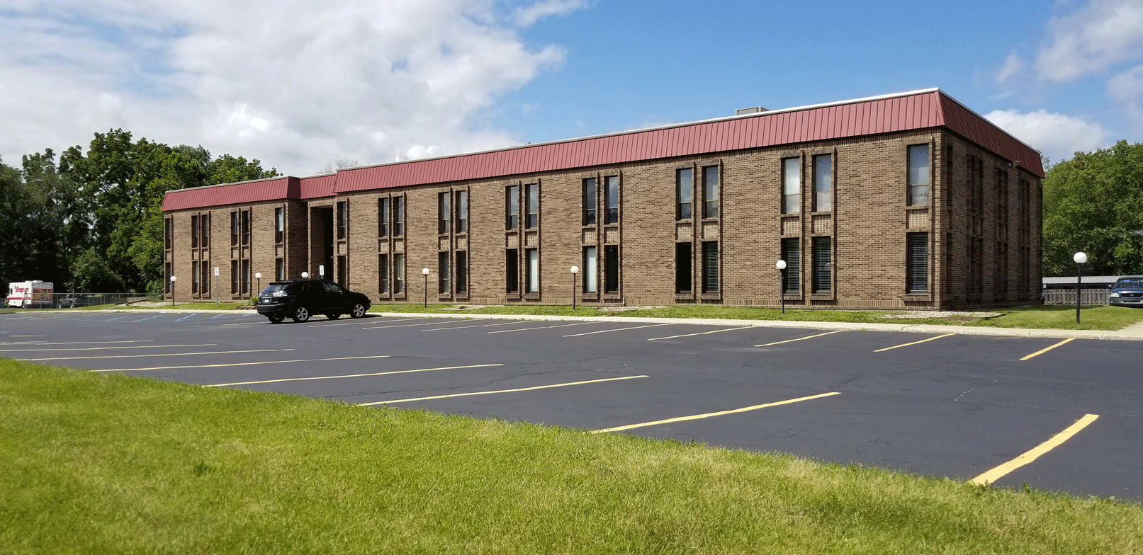 Multi-Tenant Office Building with Individual Suites in Kalamazoo, Michigan.