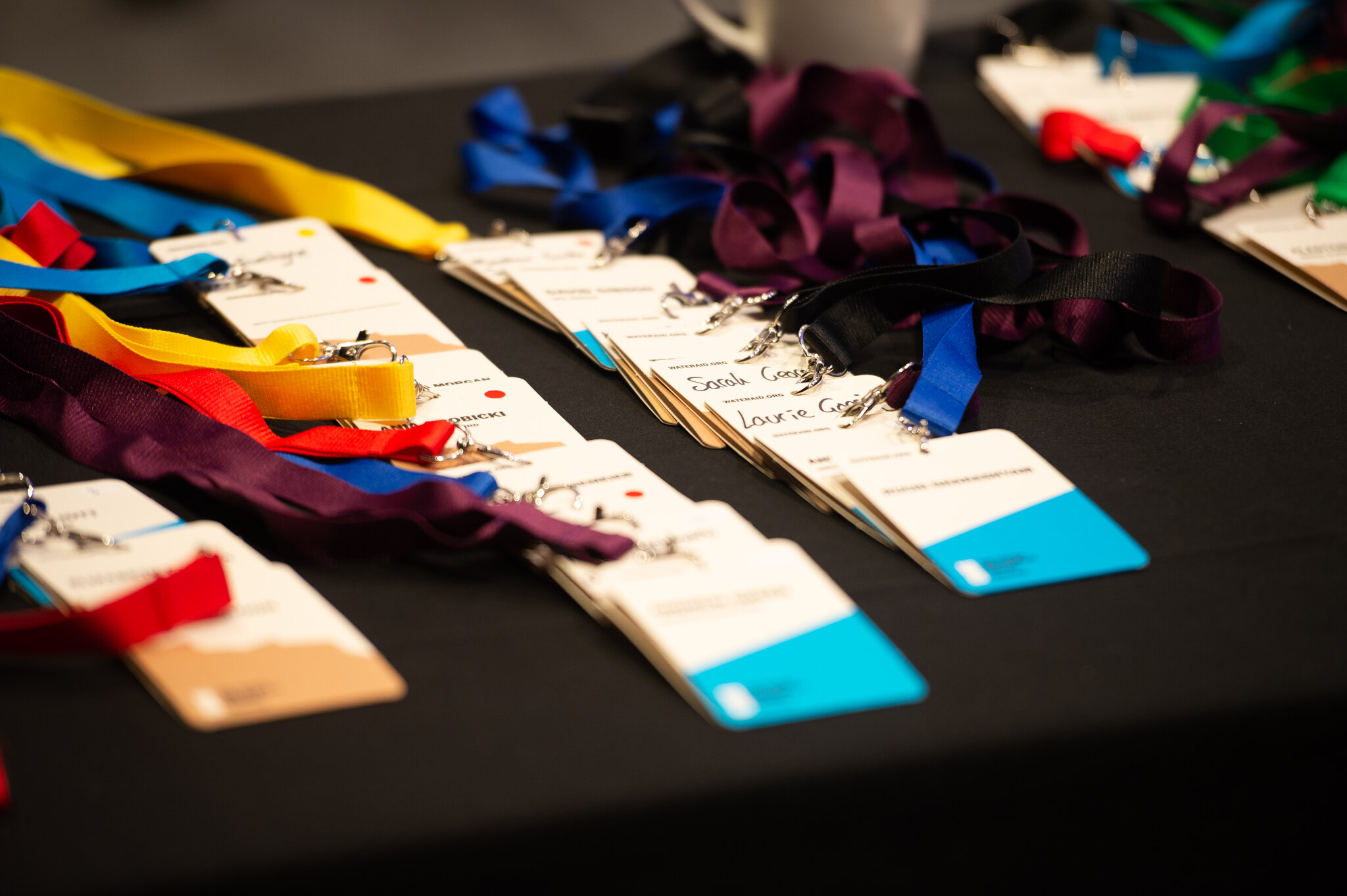 Wateraid lanyards.jpg