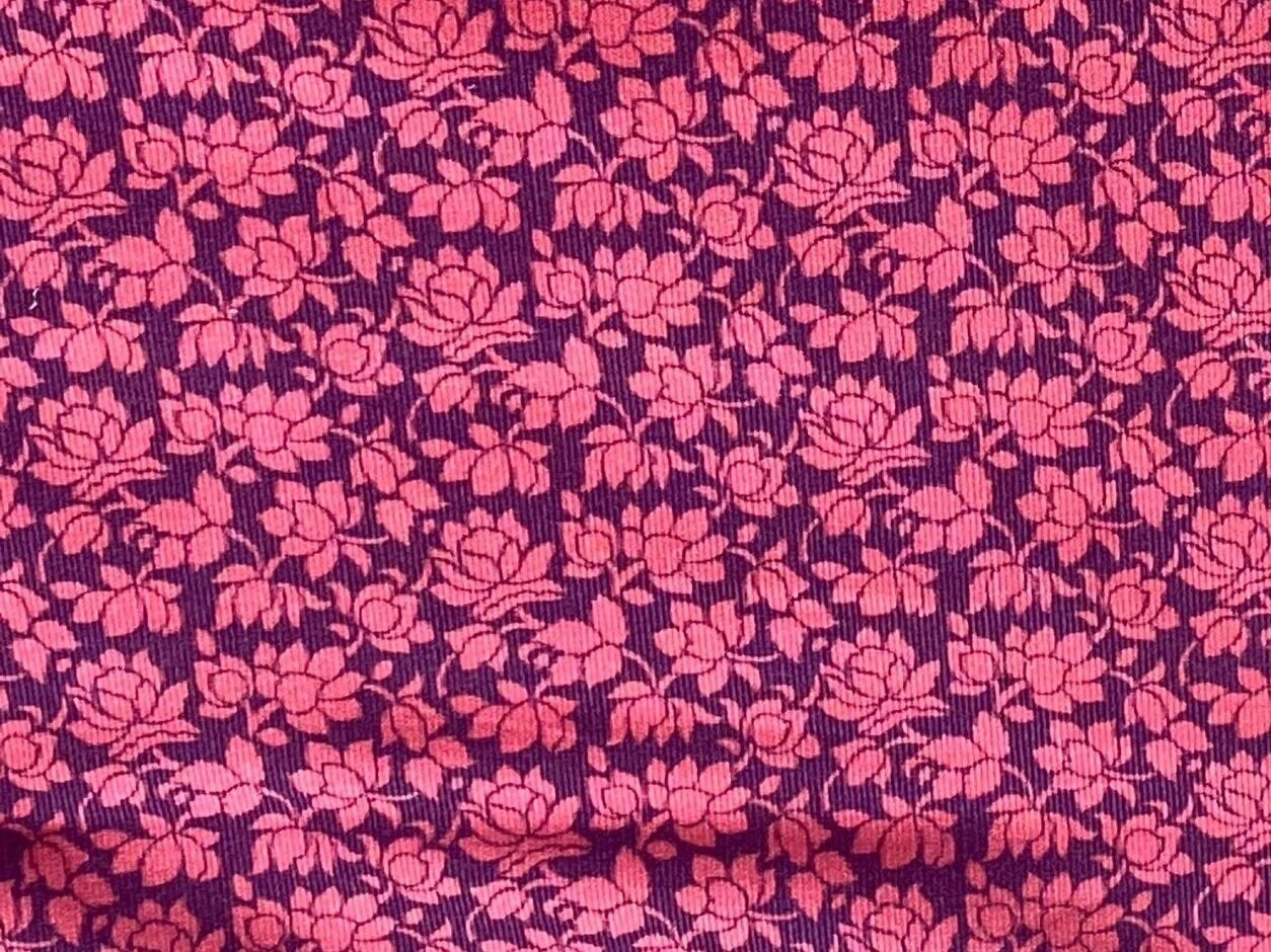 Little Lotus Cotton Corduroy