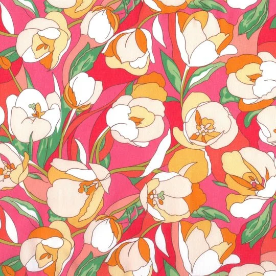 Liberty Fabric - Alberta Tulip