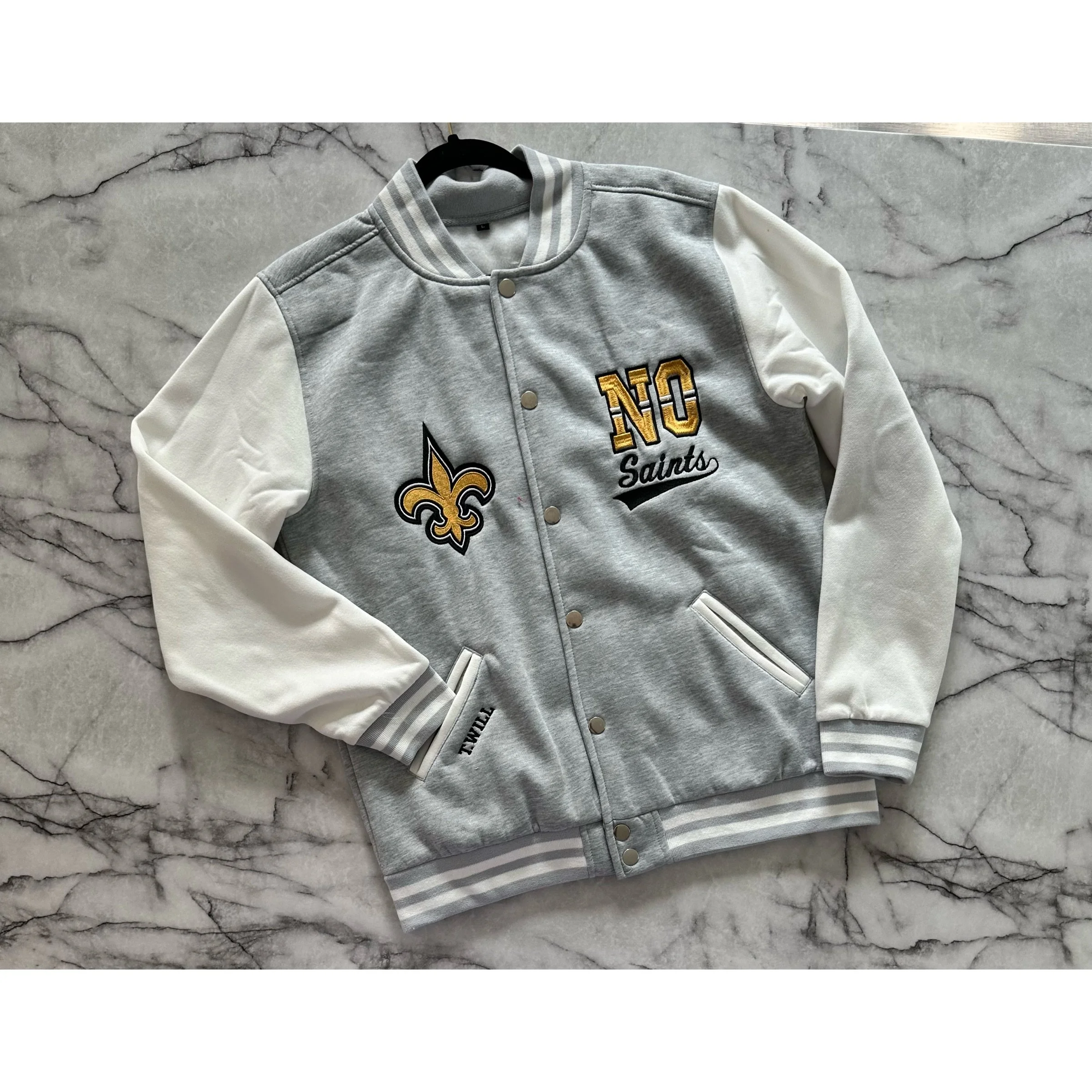 New Orleans Saints Letterman Jacket
