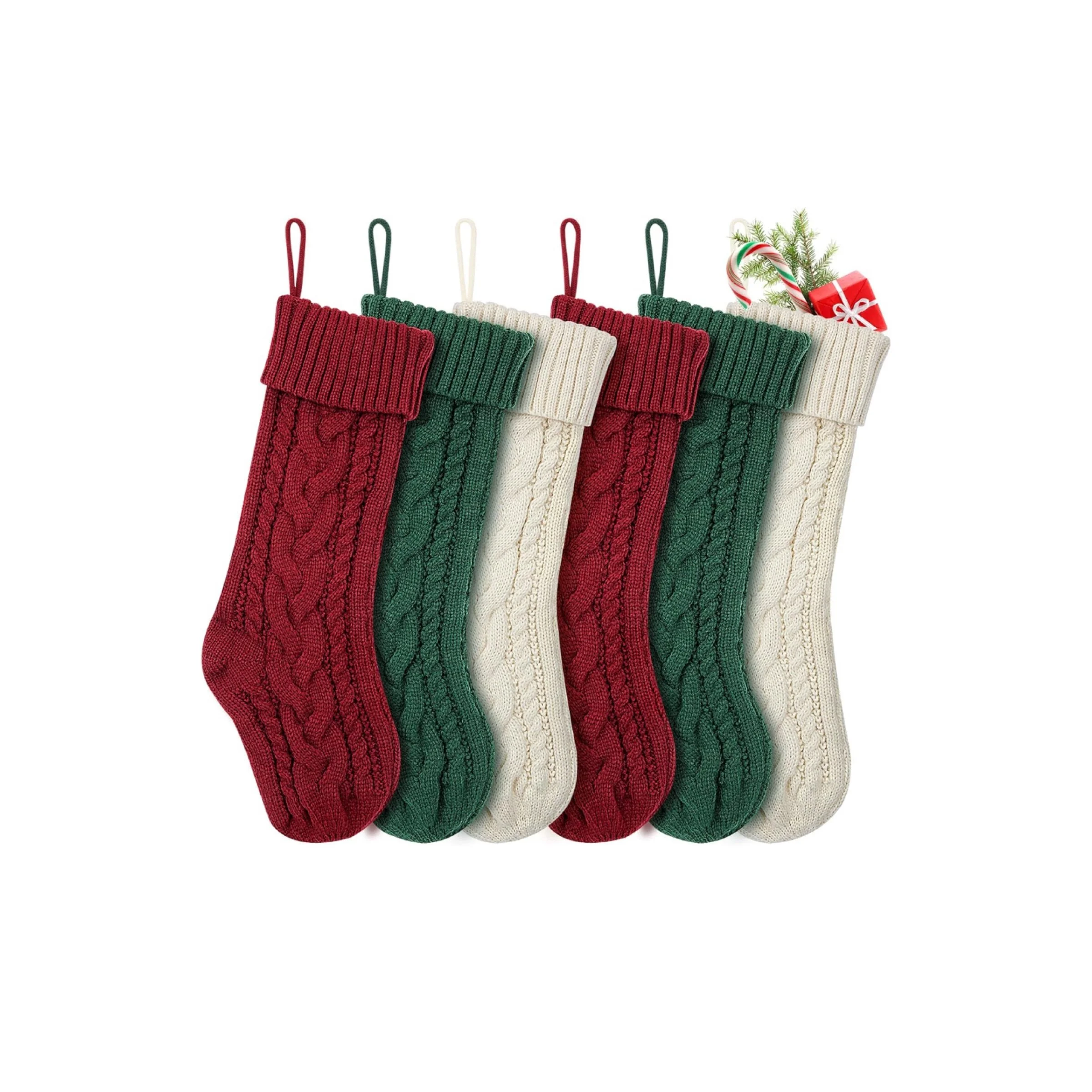 Cable Knit Stocking