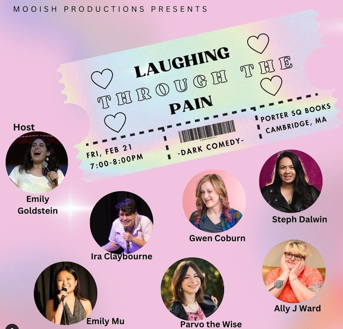 MOOISH presents: Laughing Through the Pain