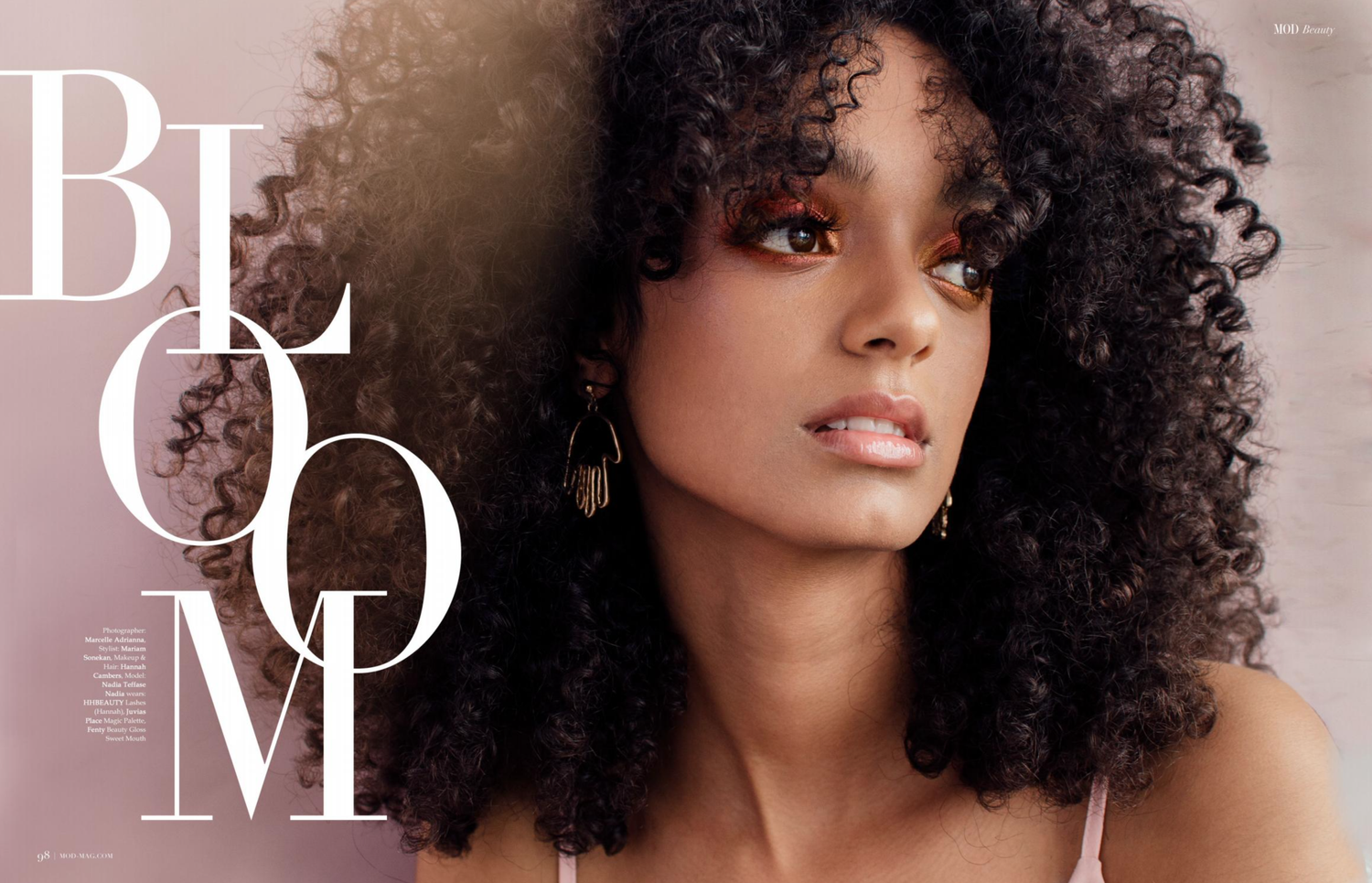 Cellie's Curls SS20 — photography by Marcelle Adrianna