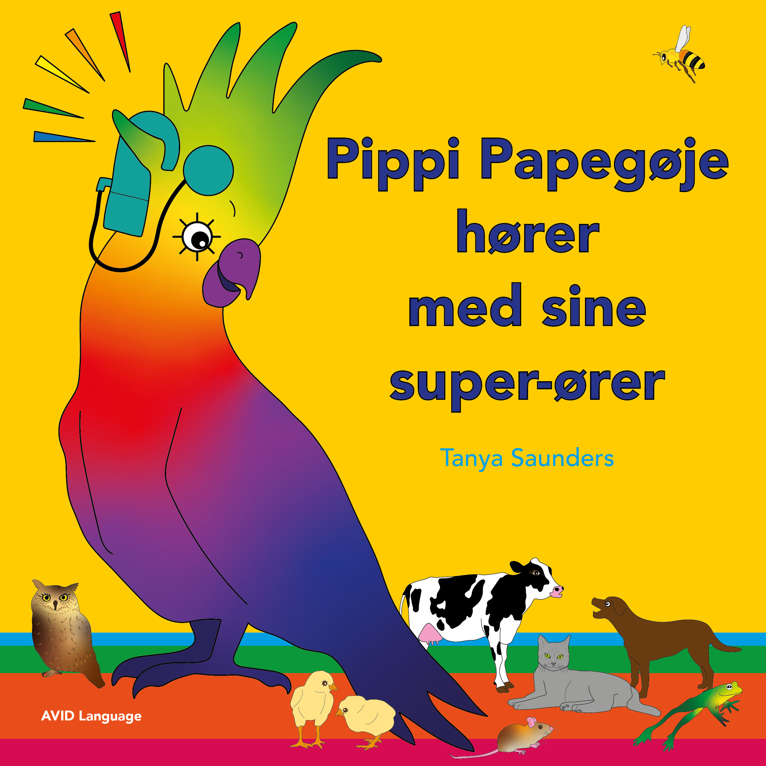 Pippi Papegøje hører med sine super-ører