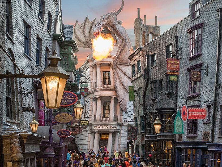 Wizarding World of Harry Potter Design - Universal Studios