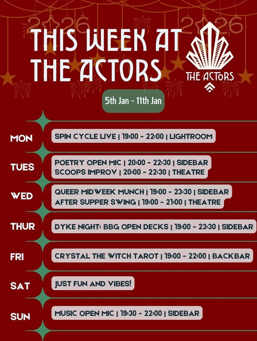 Happy new week, folks! 
Say goodbye to the January blues with 2-4-1 pints through PUBBL at your favourite bar - The Actors! 🍻
Download the PUBBL app if you haven&rsquo;t already to take advantage of this incredible offer all month long, and take par