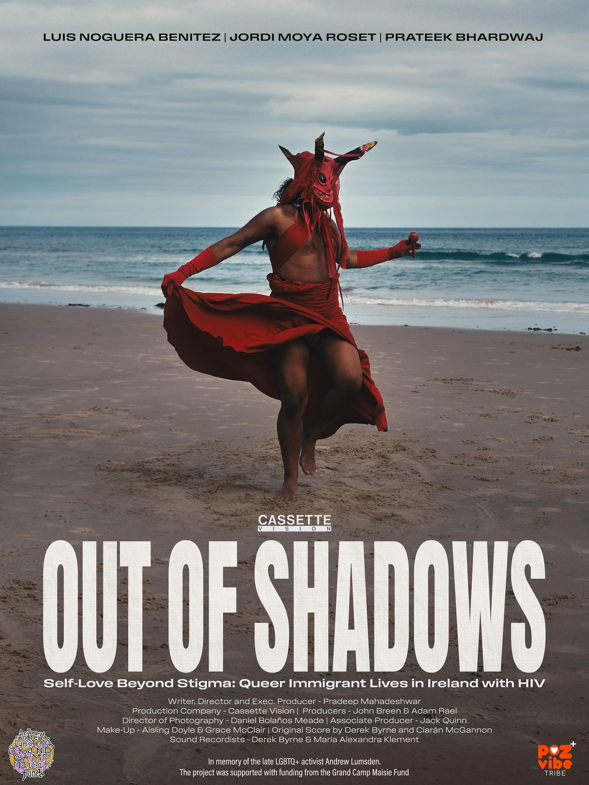 Out of Shadows 2025 - Poster - Cassette Vision Limited - Andrew Lumsden - Poz Tribe