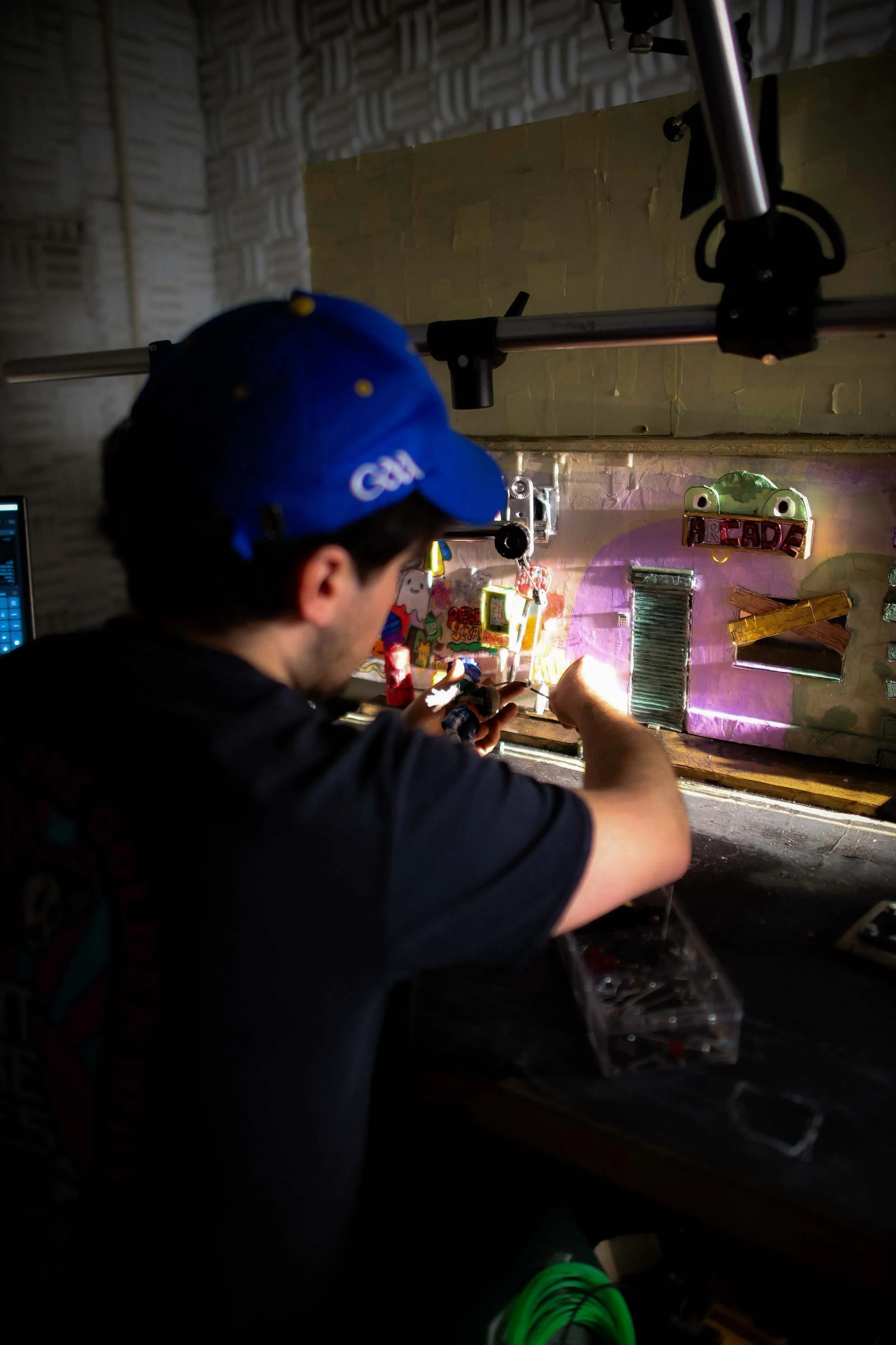 Arcade - Behind the scenes - Irish stop motion animation - Lara Rosello Peres - Lara Crosello - Cassette Vision (59).jpg