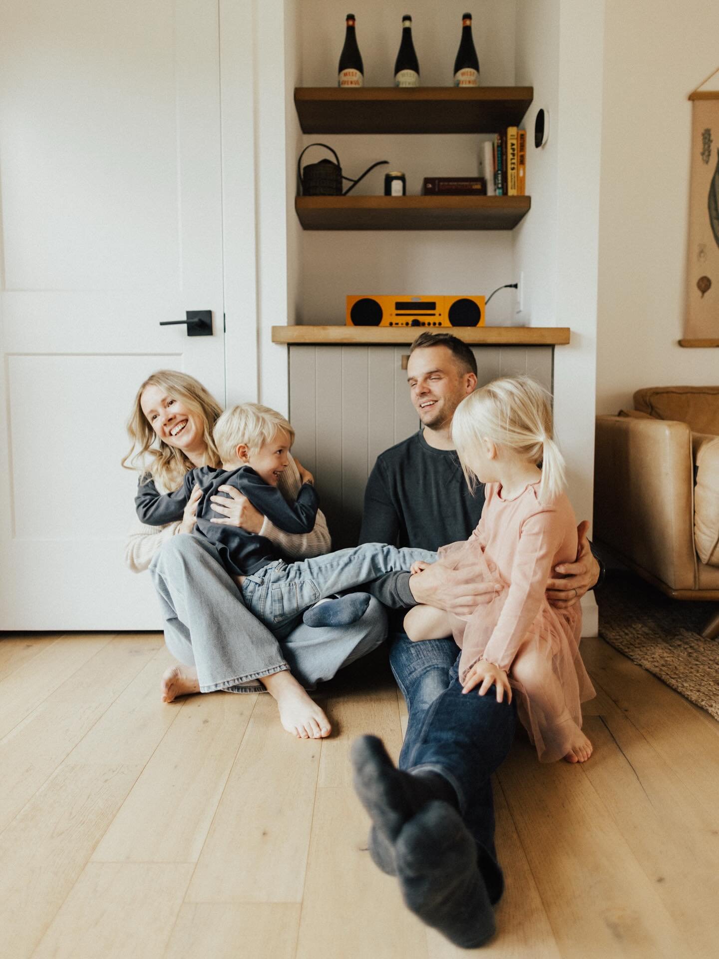 To answer your question:

Nope &mdash; my house is not perfect. In fact, 99% of the time it&rsquo;s far from it. I&rsquo;ve got two little kids, two pets, a first-responder husband who works shifts, and way too many hobbies. I&rsquo;m a type B who sp