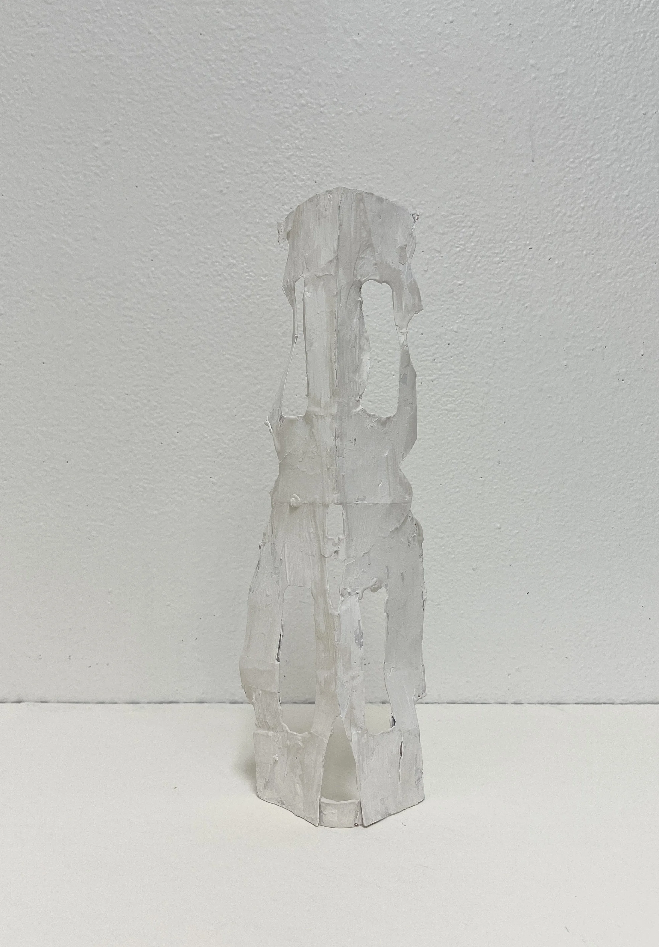 WA No. 9 (Temporary Sculpture), 2026, paper, plaster, glue and tape, variable dimensions