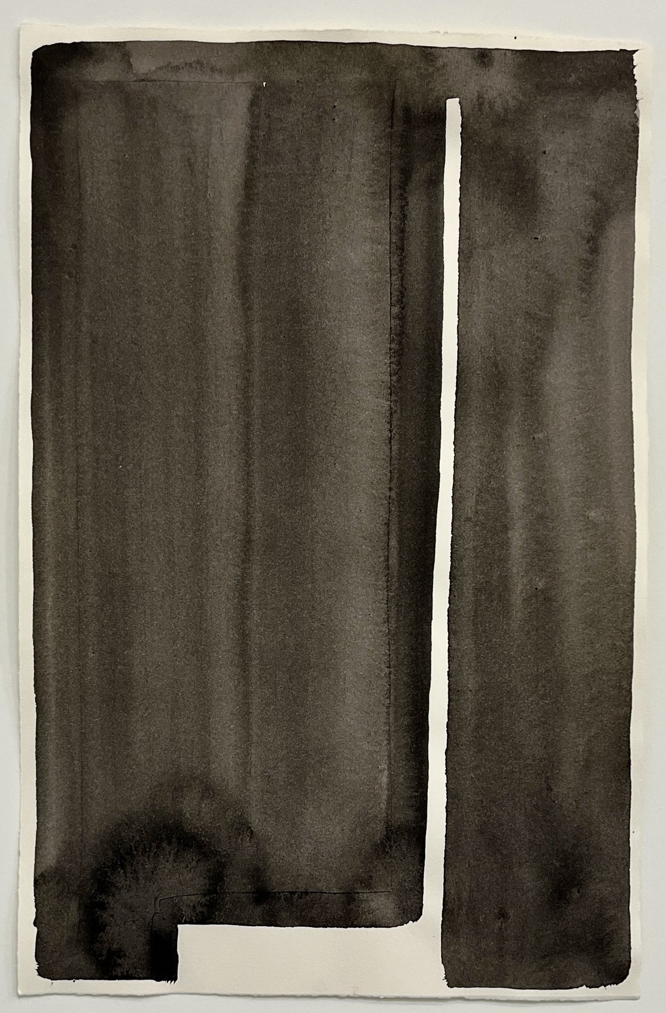 WA  No. 29, 2026, sumi ink on paper, 14 x 9 in.