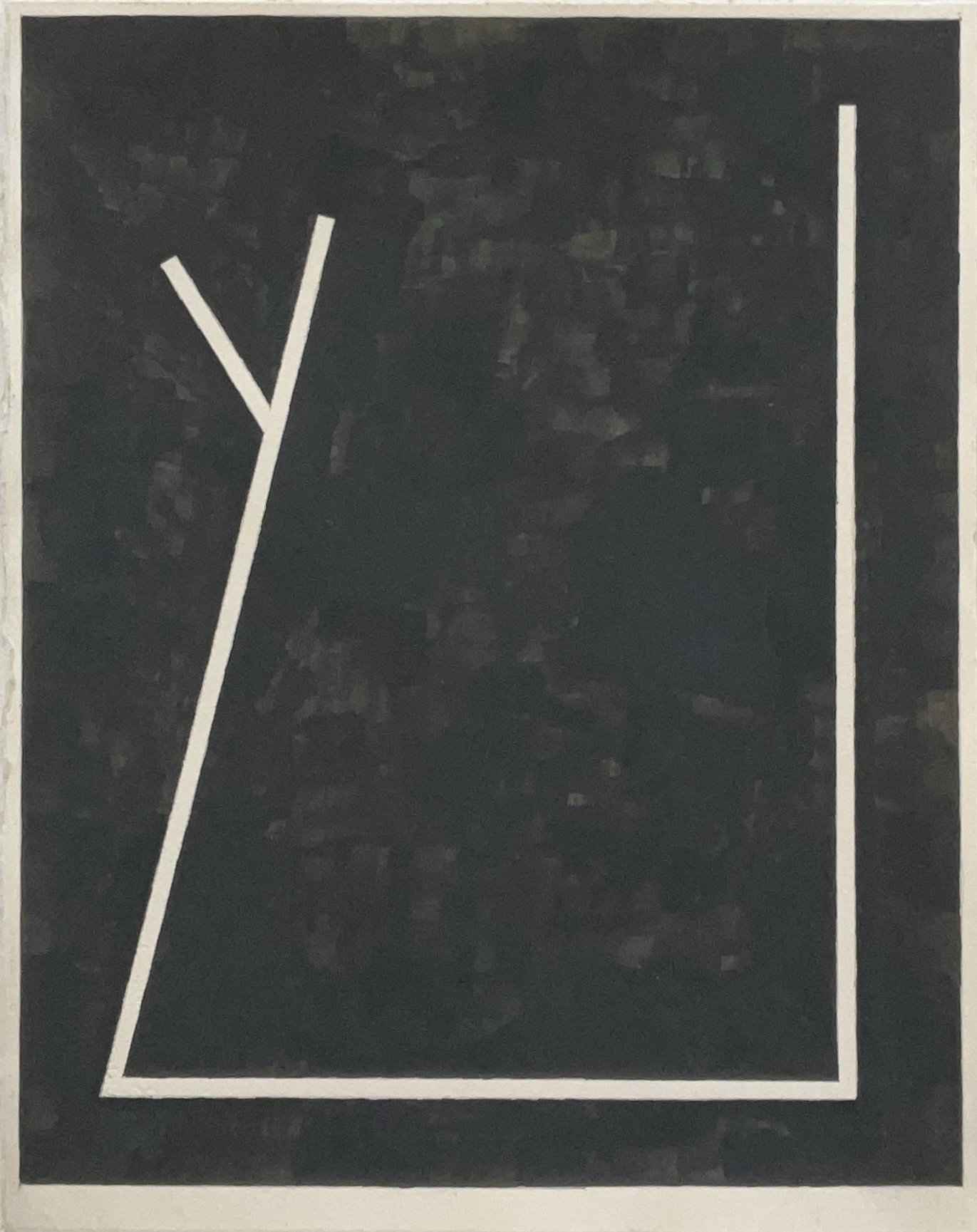 5 of 6, 2025, gouache on paper, 14” x 11”
