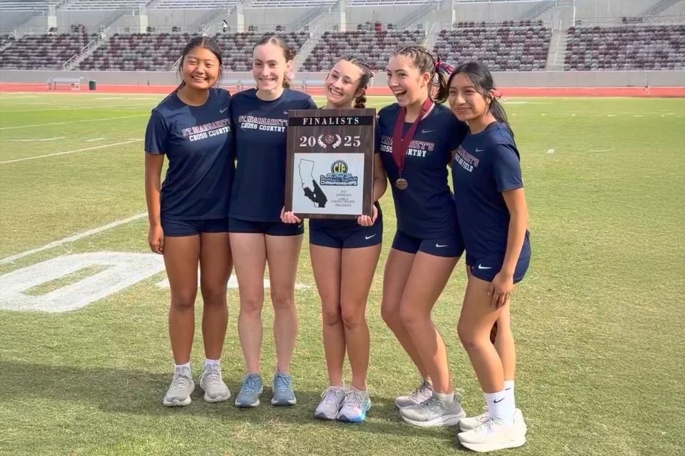 Girls cross country were CIF runners-up
