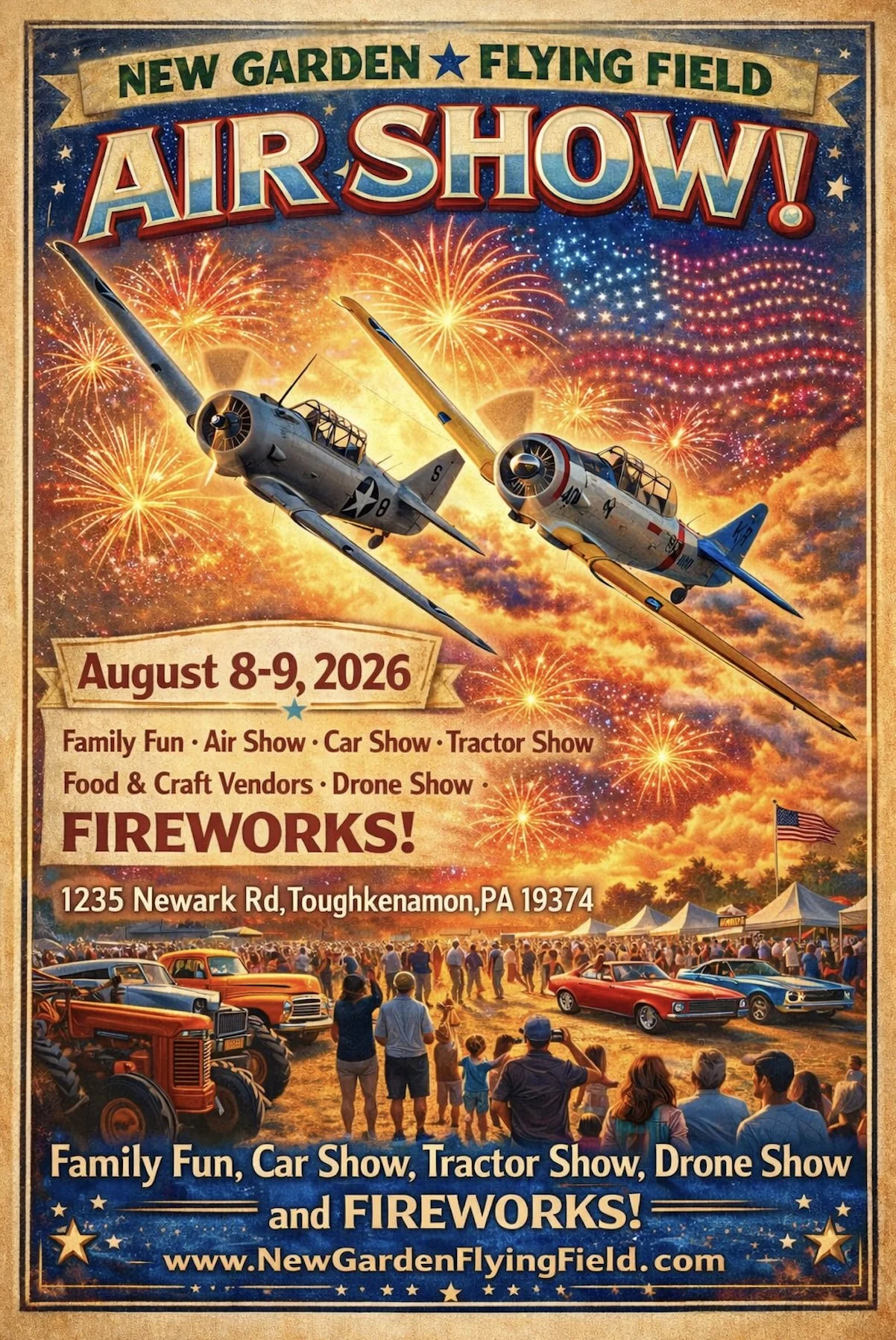 2026 Festival of Flight Air, Car, &amp; Tractor Show
