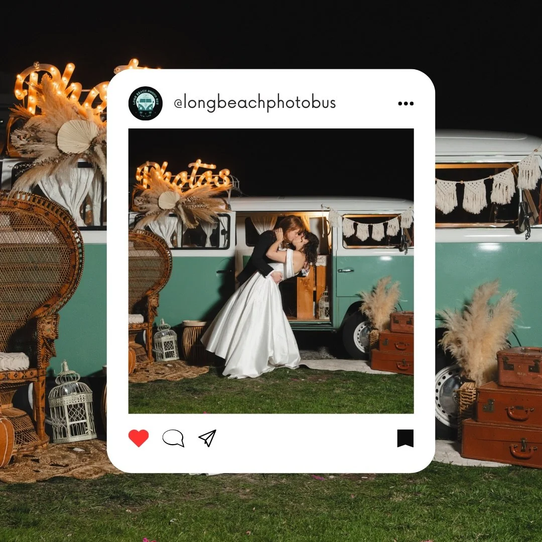 ✨Back to beautiful couples and all the wedding joy, just how we like it.✨We are already planning ahead and saving dates. 🚨NOW booking for 2026 and 2027, so send us a message to inquire about yours. #longbeacphotobus 

📸: @samlesserphoto