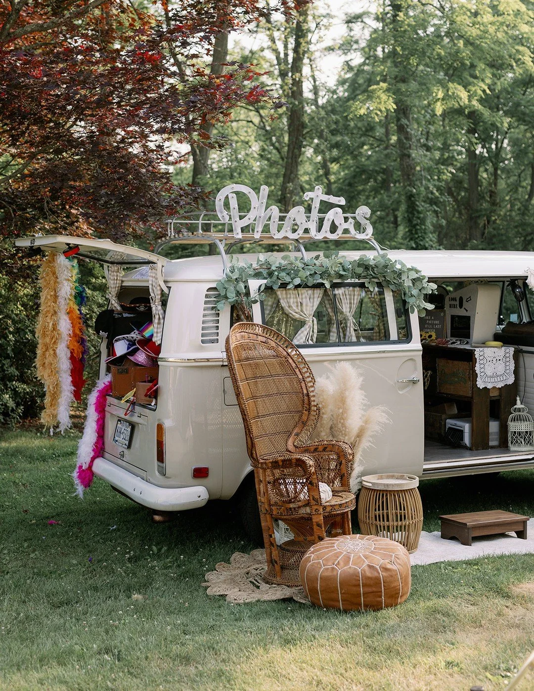 Pick your props, hop in the Photo Bus, and smile! 📸

A photo experience as unique as your celebration ✨ Two buses, endless props, and photo strips designed just for your event &mdash; every moment captured exactly how you want it.

Planning somethin