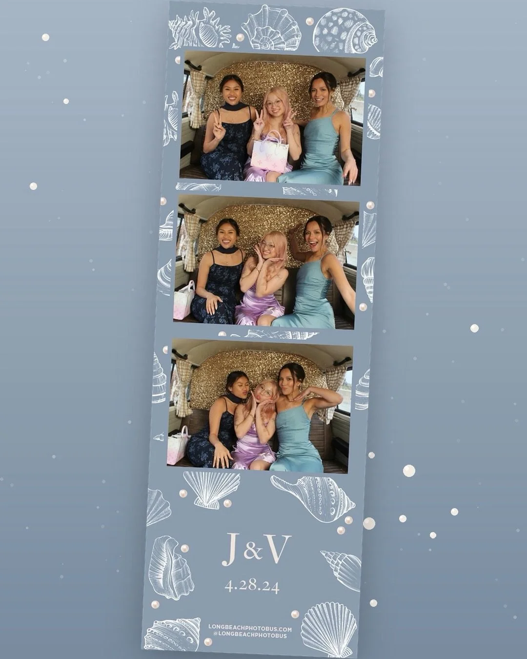✨ Summer weddings just hit different ✨ especially when your photo strips actually match the vibe. Fully custom, super intentional, and made to feel like you.

Let&rsquo;s bring your vision to life 🤍 #longbeachphotobus