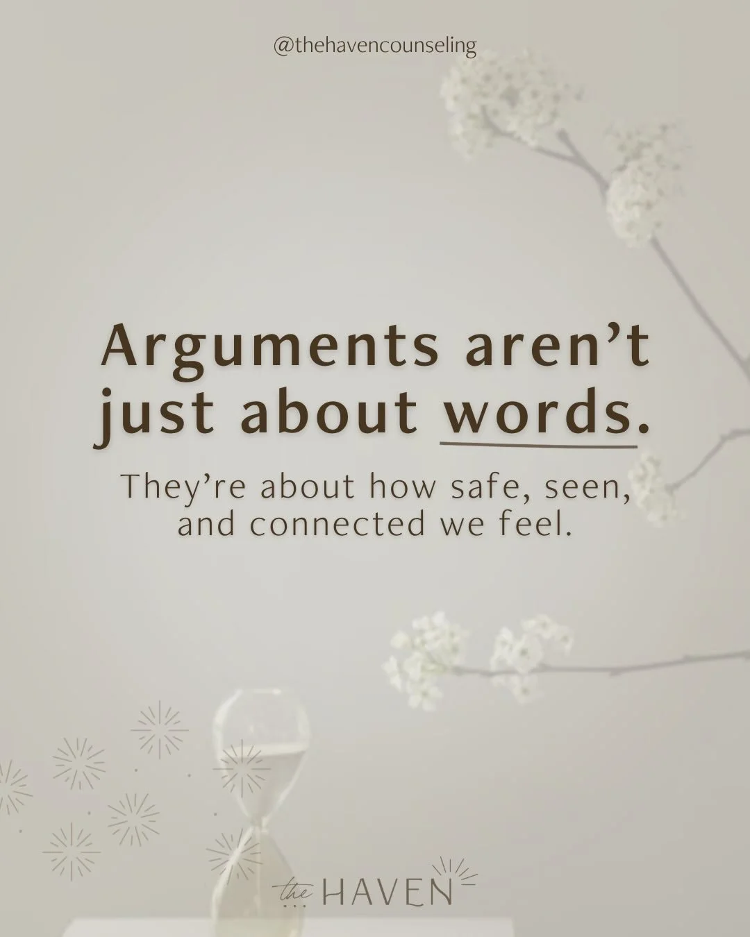 Arguments aren&rsquo;t just about what&rsquo;s said&mdash;they&rsquo;re about what&rsquo;s felt.
With some intention, we can slow it down, get curious, and choose connection 🤍