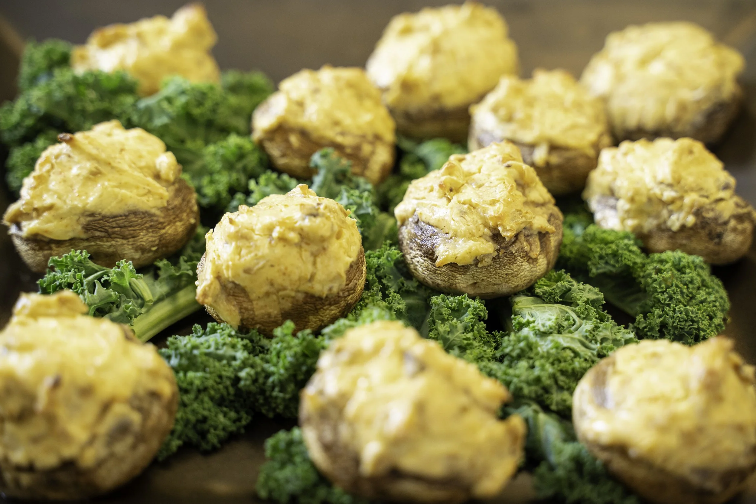 Anna's Stuffed Cream Cheese Mushrooms | Ep. 42 | Cooking in the Community Kitchen  