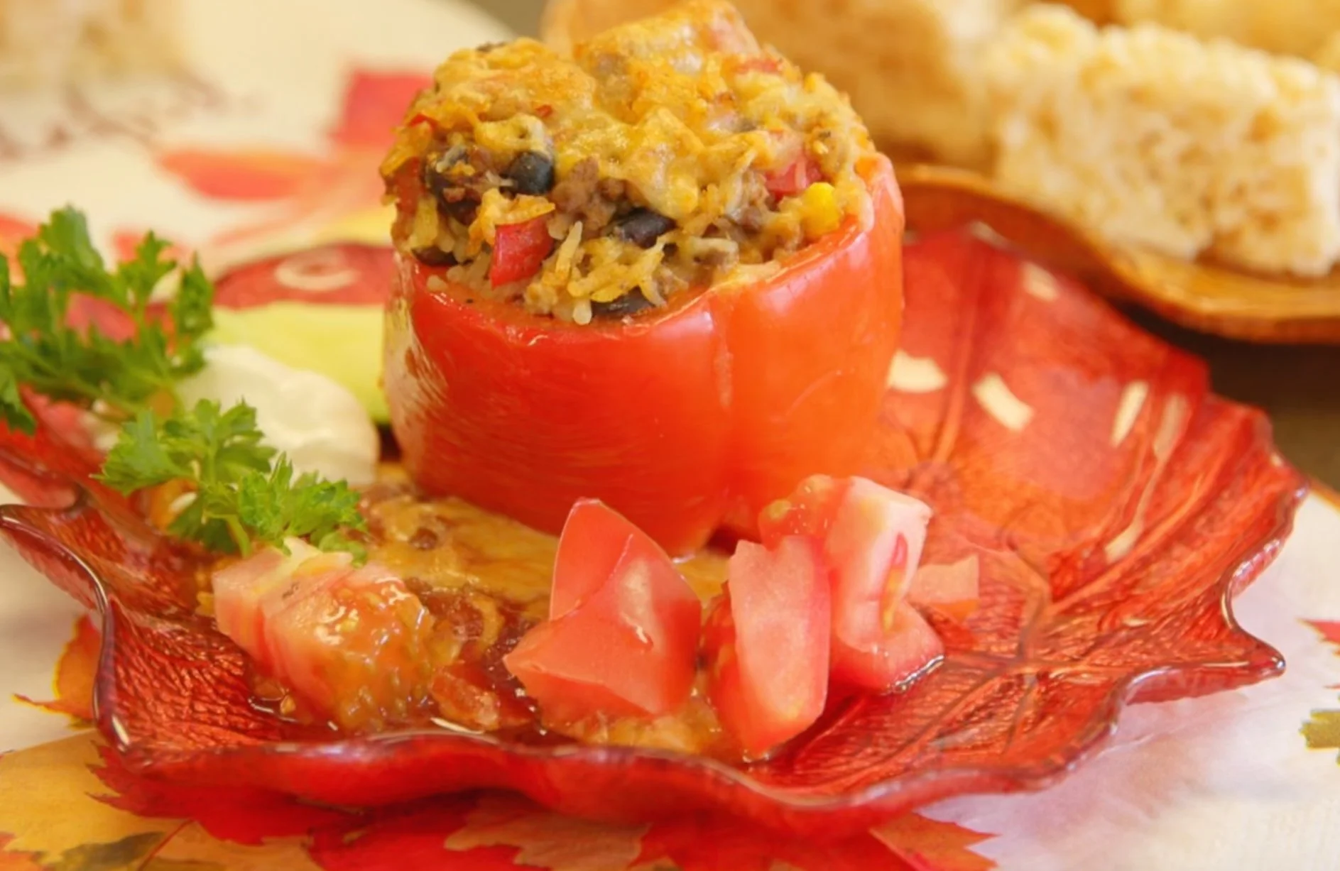 Mexican Stuffed Peppers | Ep. 48 | Cooking in the Community Kitchen 