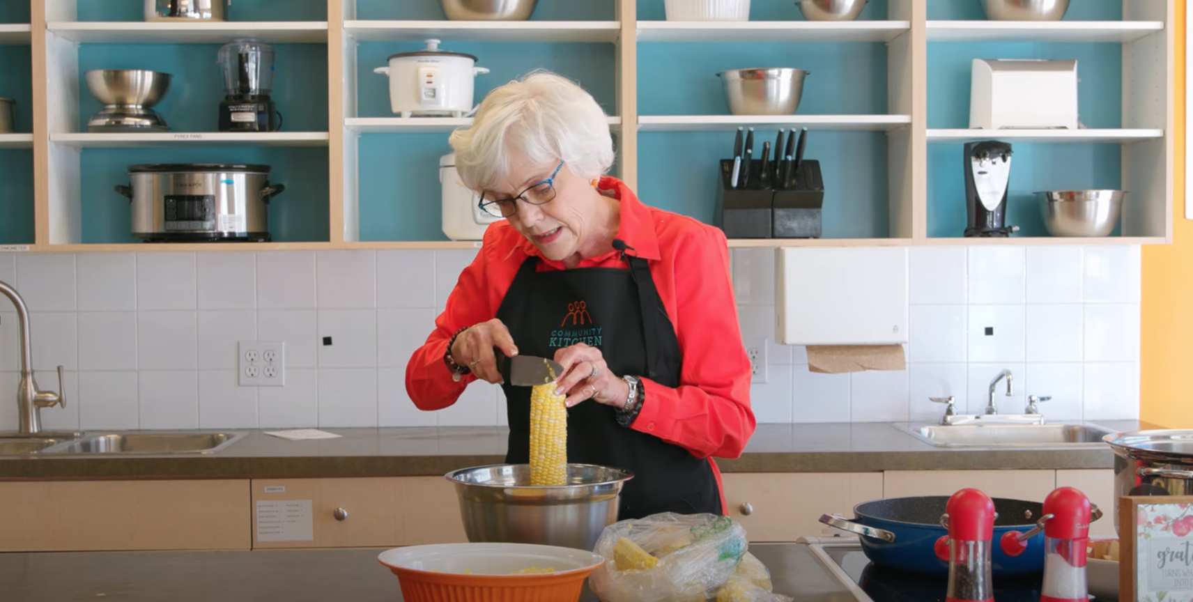 Corn on the Cob Tip I Ep. 55 I Cooking in the Community Kitchen 
