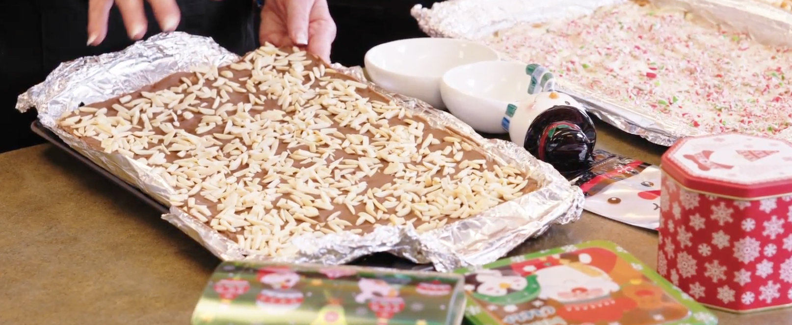 Holiday Edition! Lynn's Almond Rocca I Ep. 58 I Cooking in the Community Kitchen
