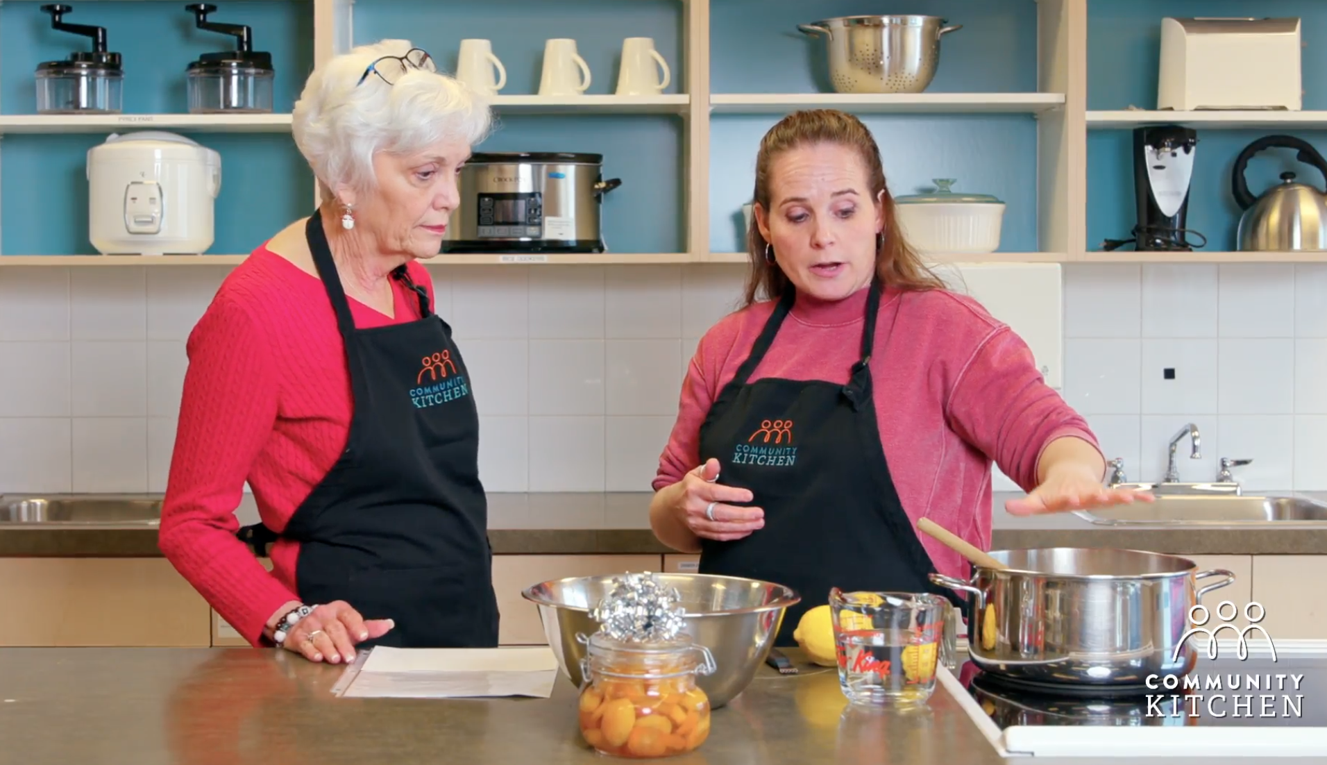 Holiday Edition! Vanilla Apricots I Ep. 57 I Cooking in the Community Kitchen