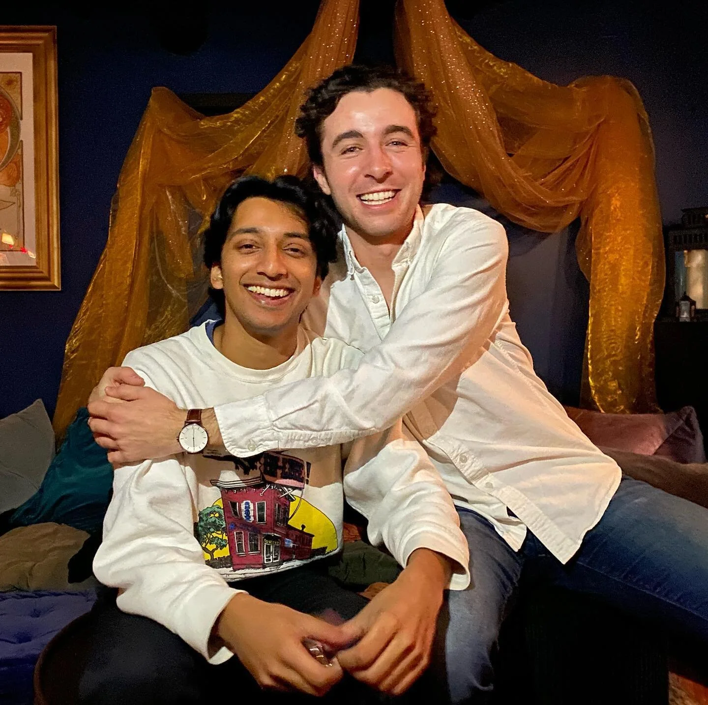 Cuddle Puddle👬 Thank you to Smalltalk improv and BCC for having us for a wonderful show!! Fun fact if you&rsquo;ve seen all TWO of our shows, you are now officially a Hank superfan (aka Hanker)