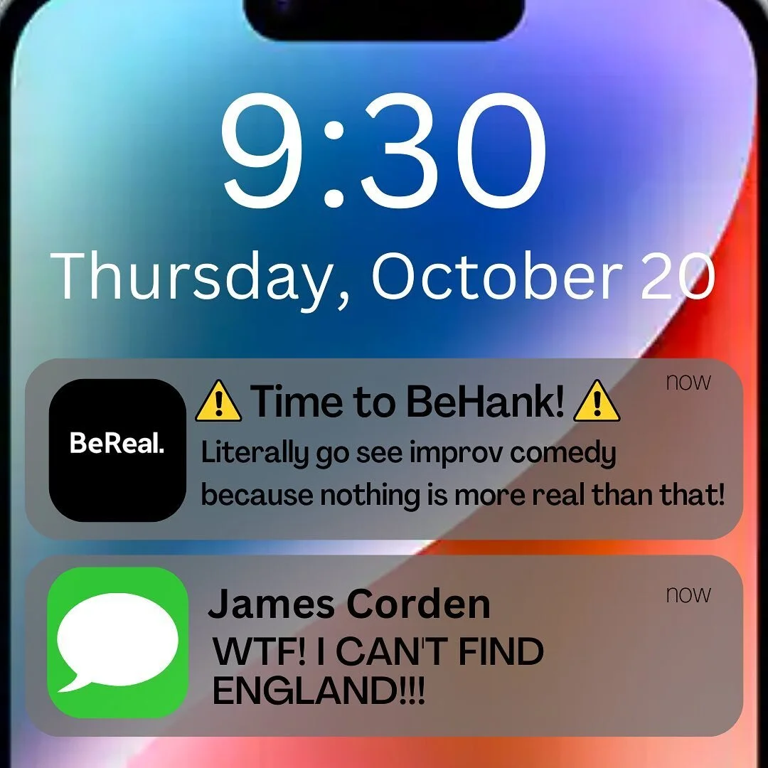 ⚠️ITS TIME TO BeHANK! ⚠️ 
We got an absolutely unhinged notification today&hellip;don&rsquo;t read our texts pls&hellip;&hellip; 
TICKET LINK IN BIO
GOING TO BE SO REAL