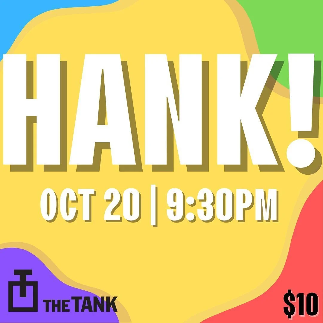 Best part of any Thursday is IMPROV!
Hank! is back TONIGHT with friends!! 

Ticket link in our bio