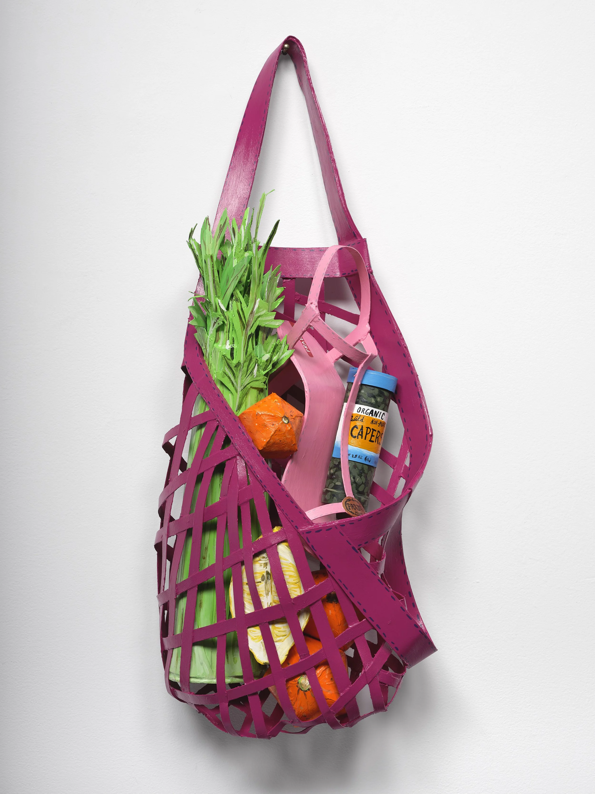 Everything but the girl, 2025
Paper, paint and glue
25 x 11 x 6 inches