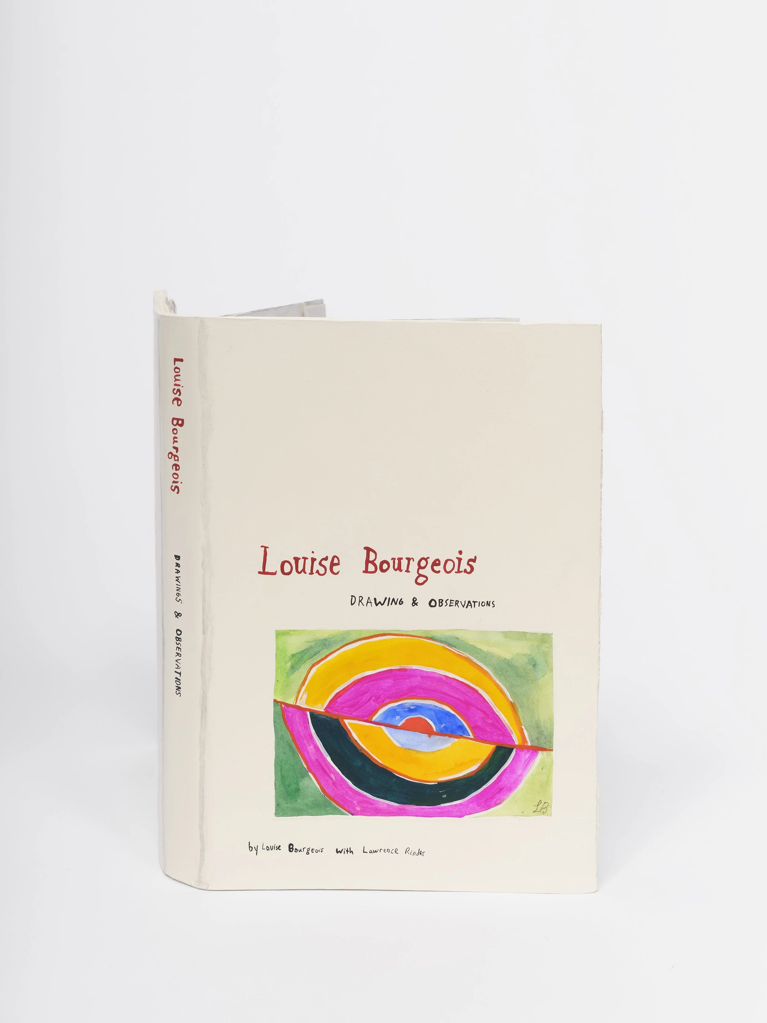 Louise Bourgeois: Drawings and
Observations, 2024
Paint, paper, glue and graphite
9 1/4 x 11 x 7 inches