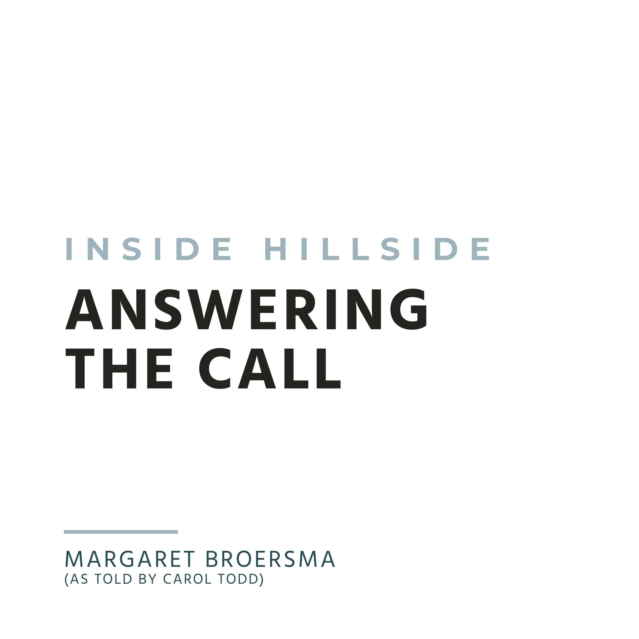 Answering the Call
