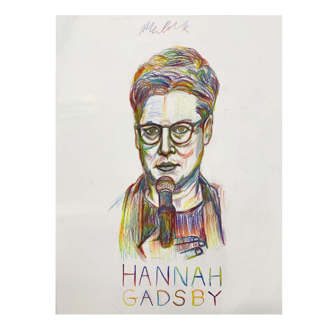Hannah Gatsby small print