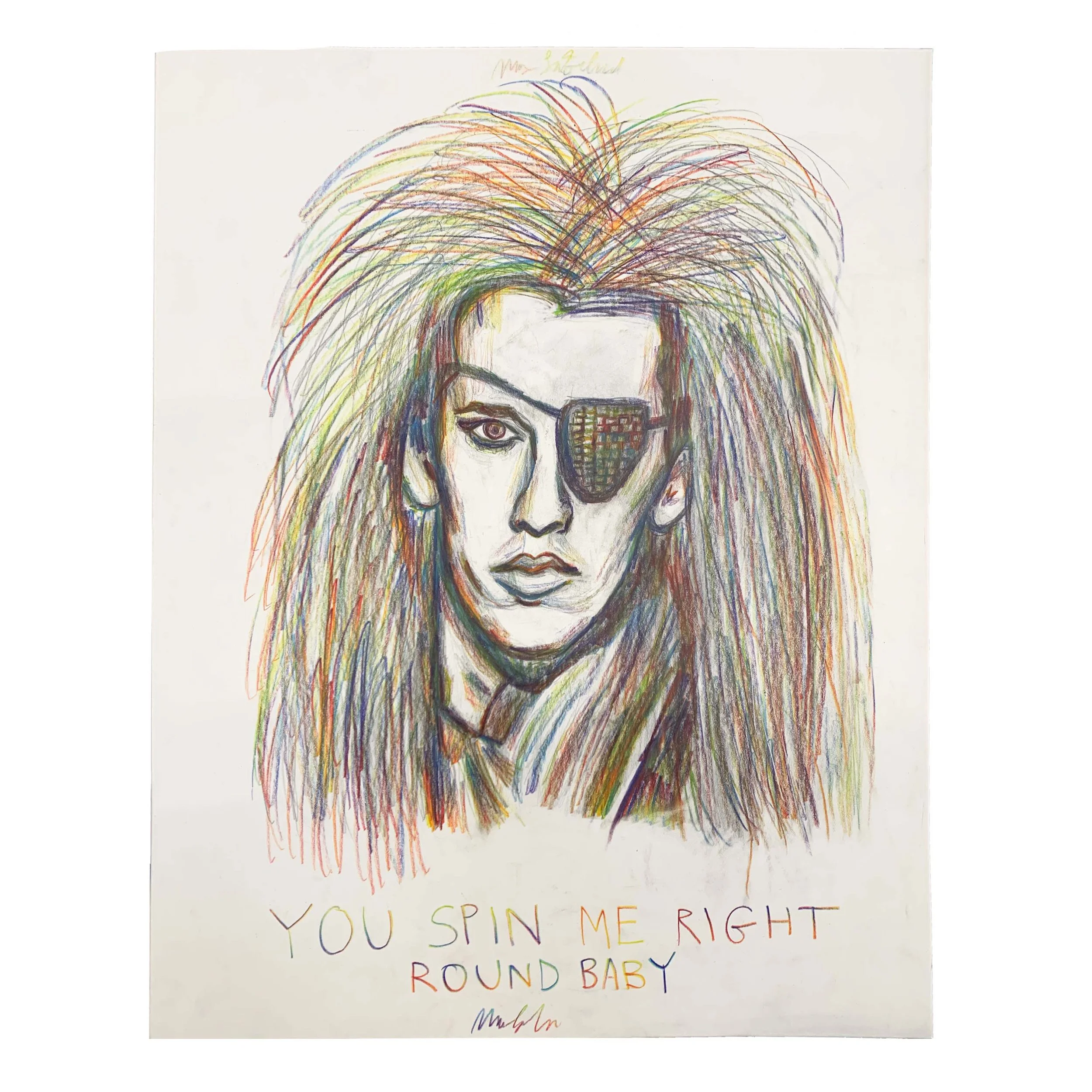 Pete Burns small print